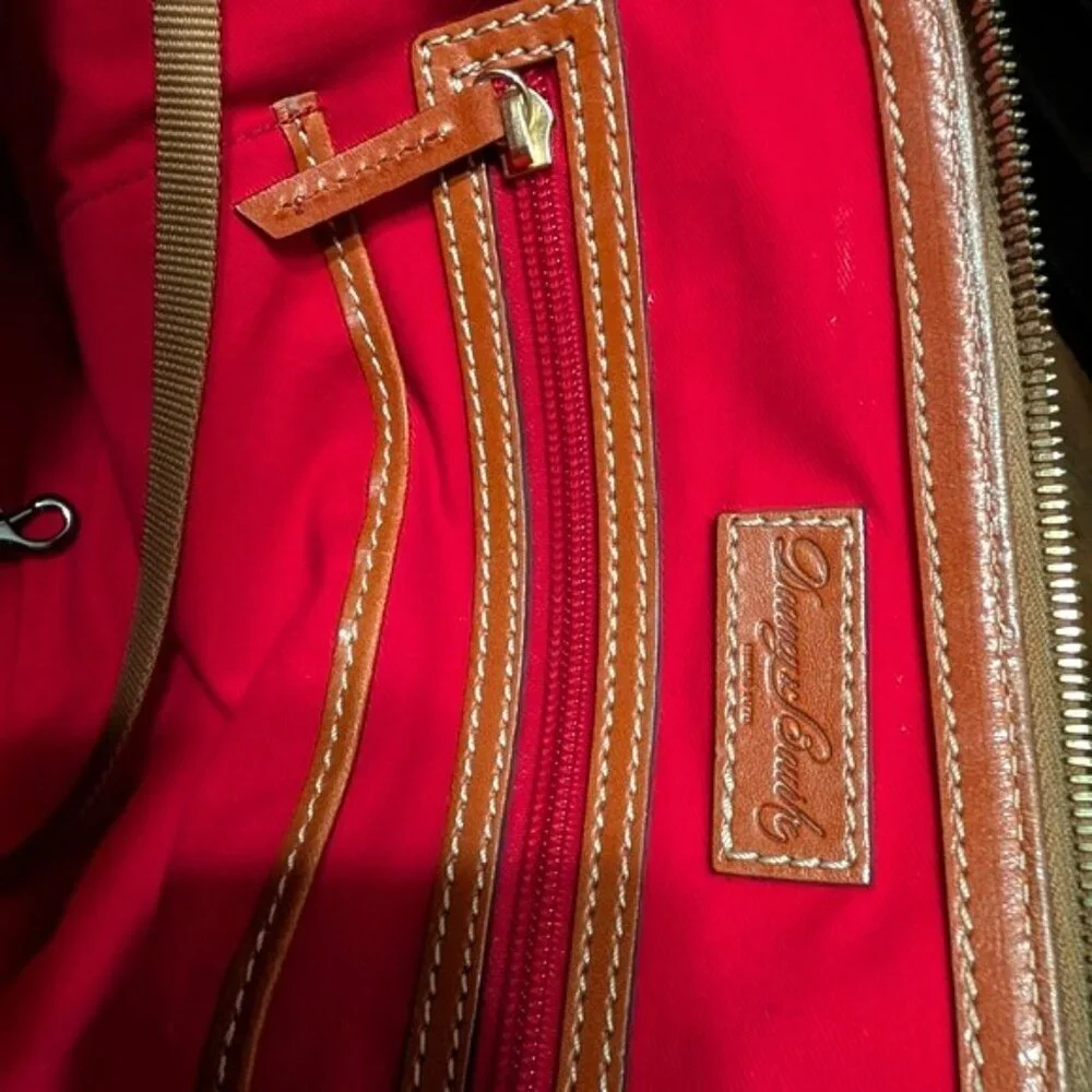 Dooney & Bourke Pebble Grain Leather Zip Zip‎ Satchel